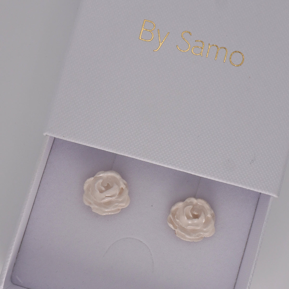 PENDIENTES ROSE BLANCHE