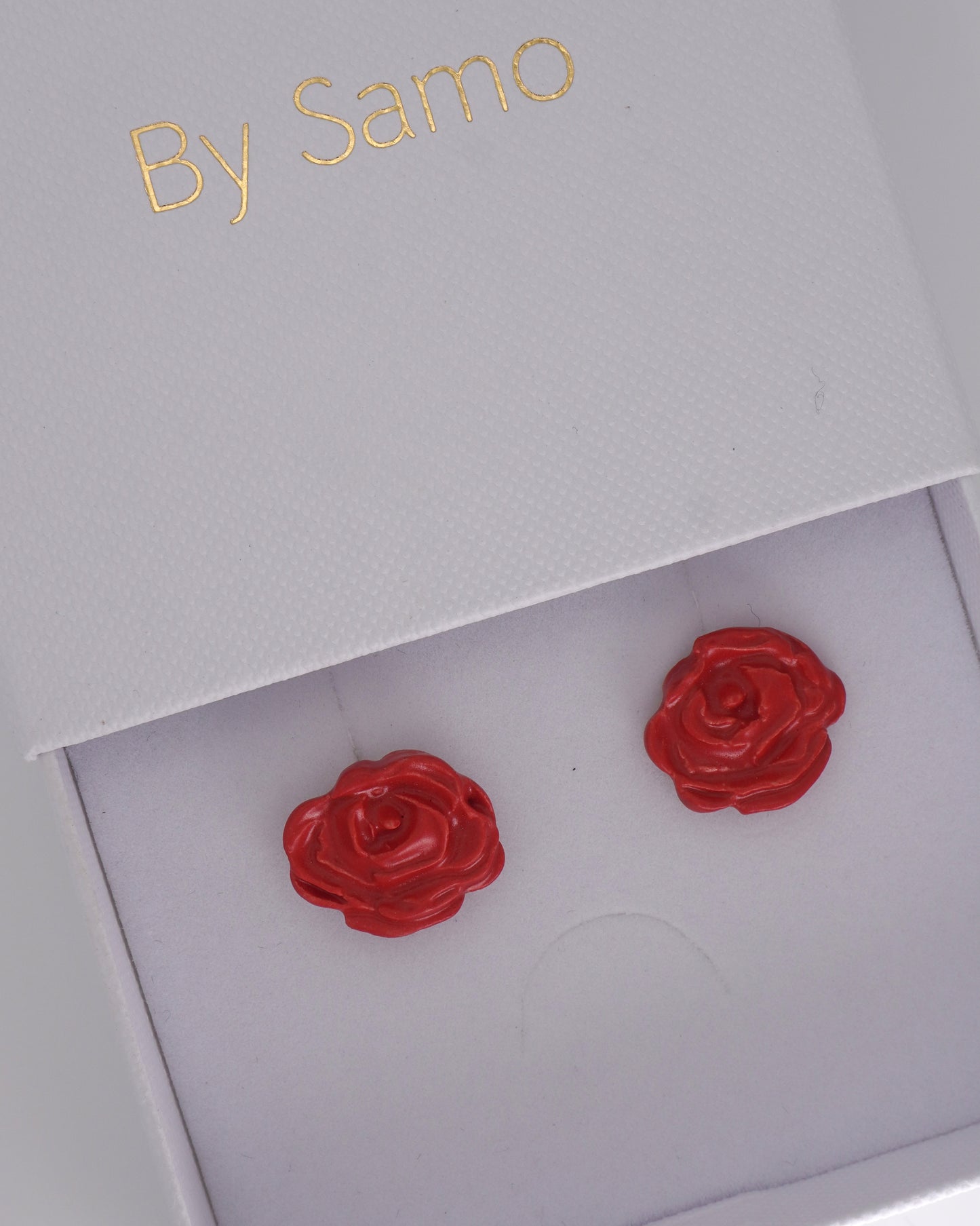ROSE ROUGE EARRING