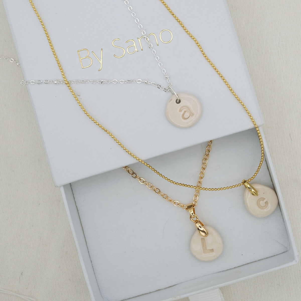 LETTER FOR NECKLACE