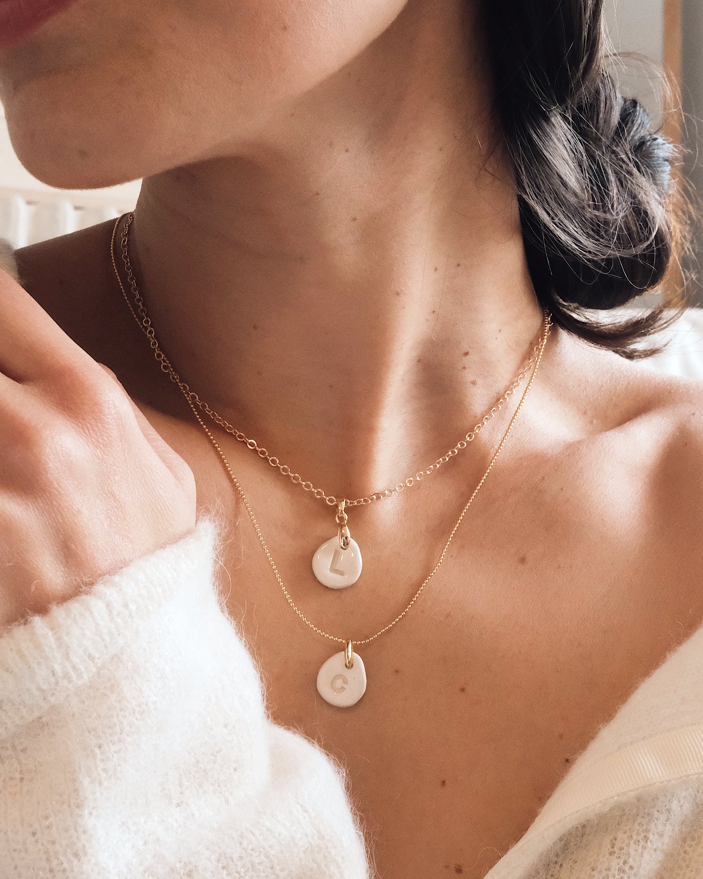 ERIA LETTER NECKLACE