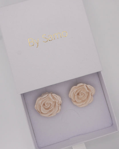 PENDIENTES ROSE BLANCHE 