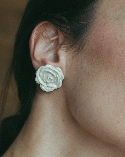 PENDIENTES ROSE BLANCHE 