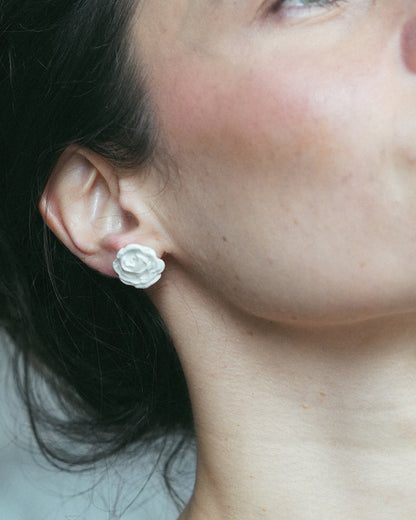 PENDIENTES ROSE BLANCHE 
