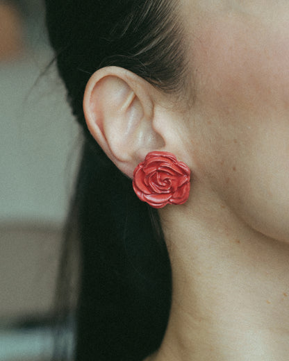 PENDIENTES ROSE ROUGE 