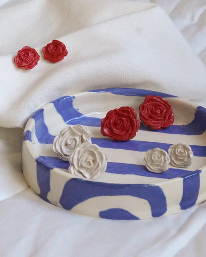 PENDIENTES ROSE BLANCHE 